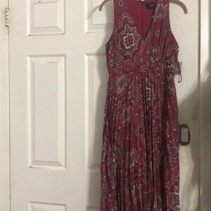 - Just Taylor paisley print dress